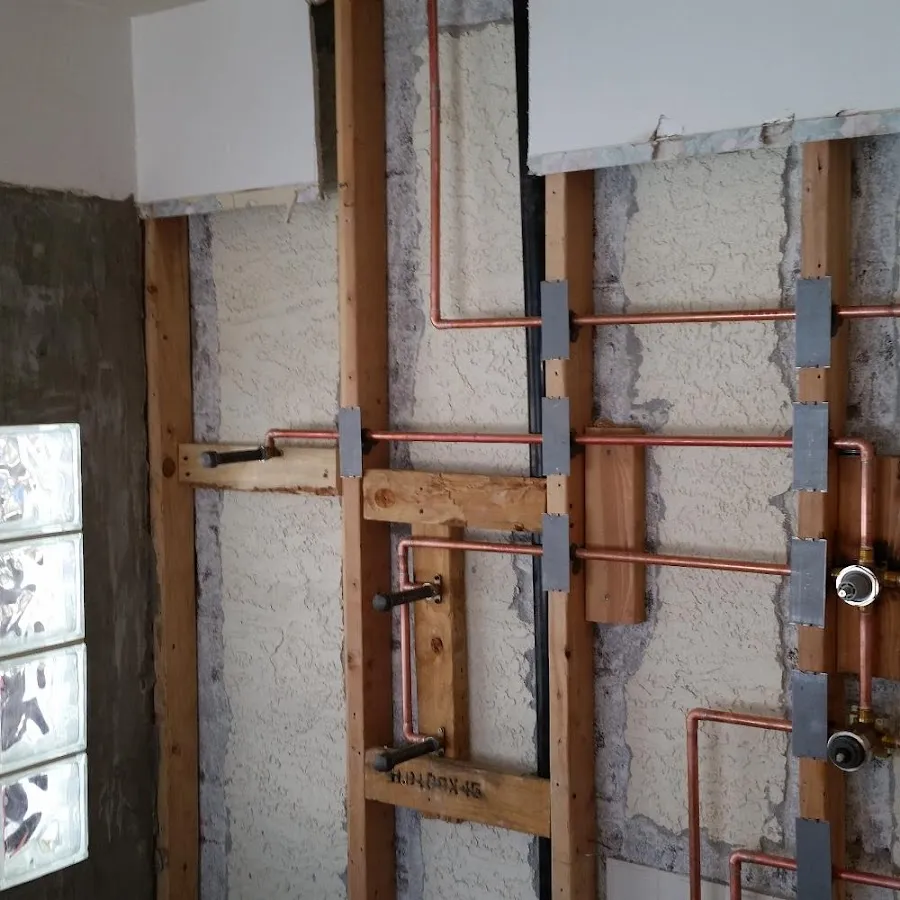 Copper pipe installation for Repiping in Palm Tree